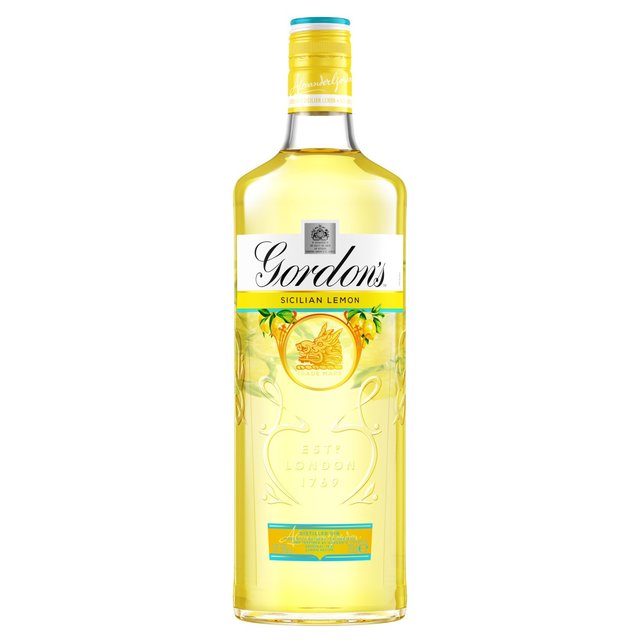 Gordon's Sicilian Lemon Distilled Flavoured Gin BEER, WINE & SPIRITS M&S Default Title  