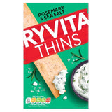 Ryvita Rosemary & Sea Salt Thins Food Cupboard M&S Default Title  