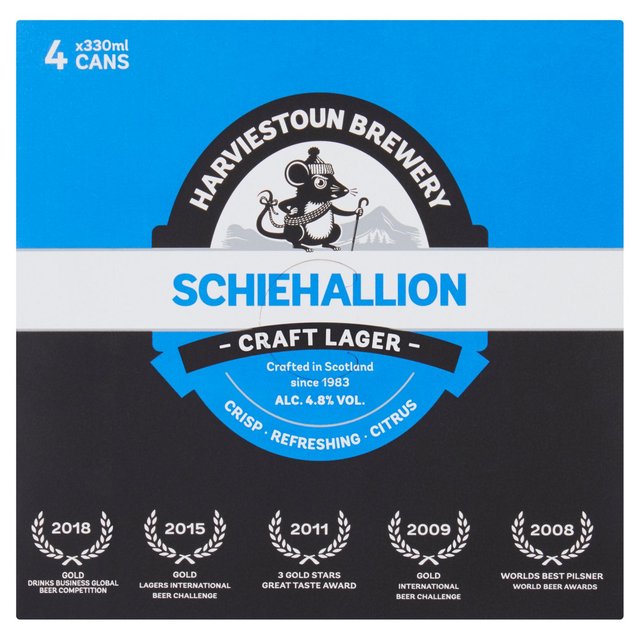 Harviestoun Schiehallion World Lager