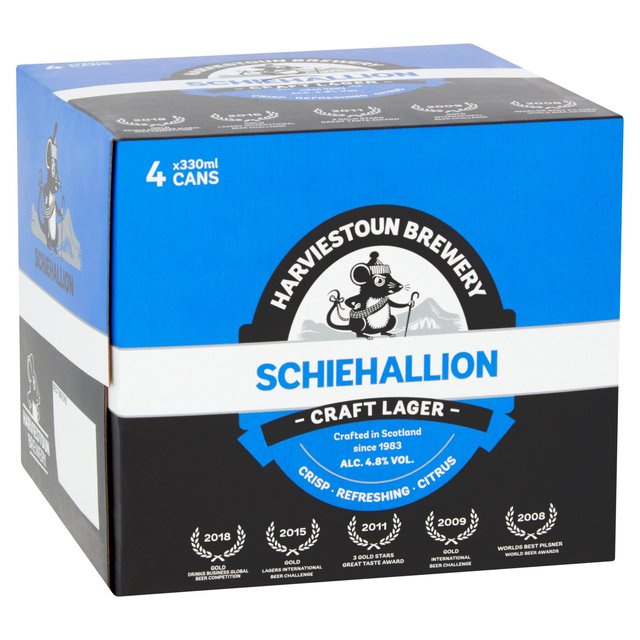 Harviestoun Schiehallion World Lager