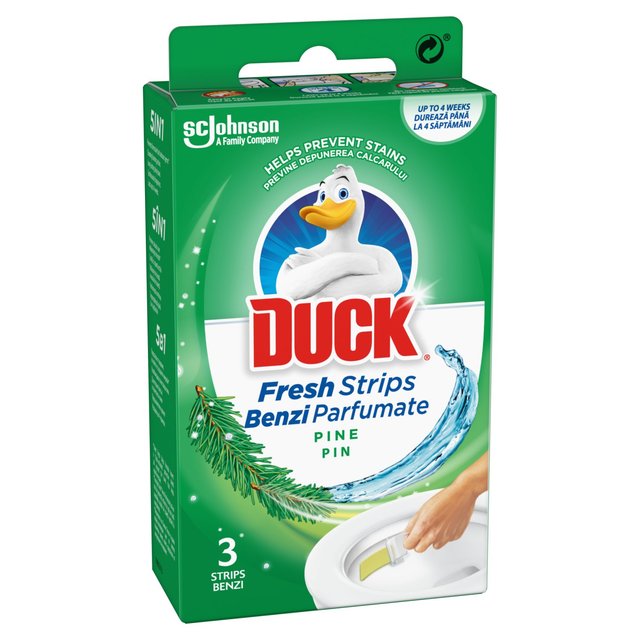 Duck Toilet Fresh Strips Pine Accessories & Cleaning M&S   