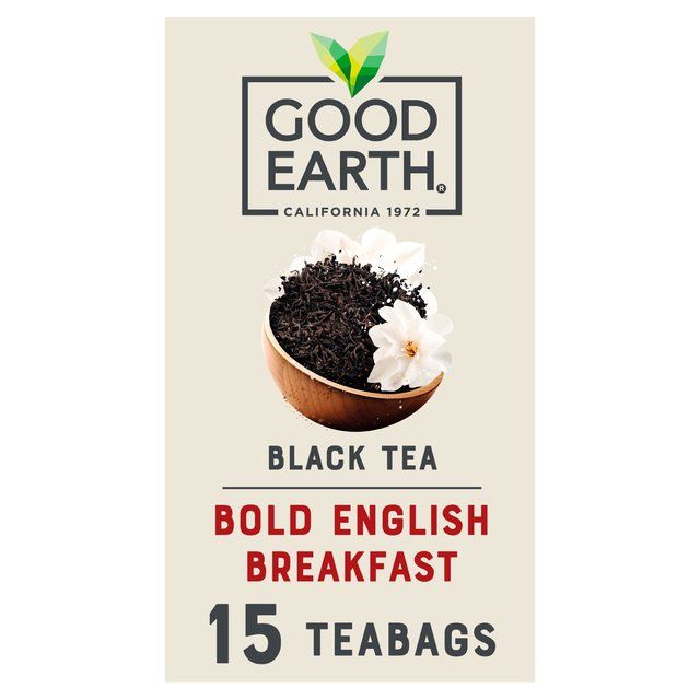 Good Earth Teabags Bold English Breakfast Tea M&S   