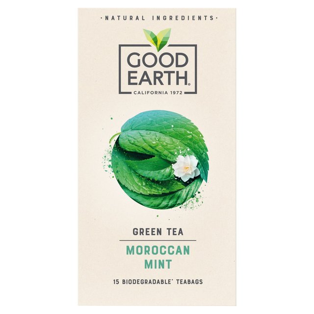 Good Earth Teabags Moroccan Mint & Green Tea Tea M&S   