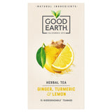 Good Earth Teabags Lemon, Ginger & Turmeric Tea M&S   