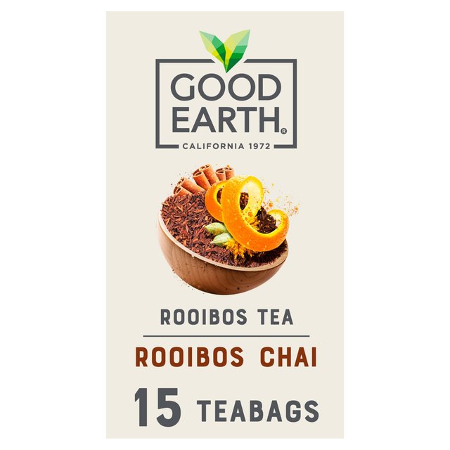 Good Earth Teabags Rooibos Chai (15) Tea M&S   