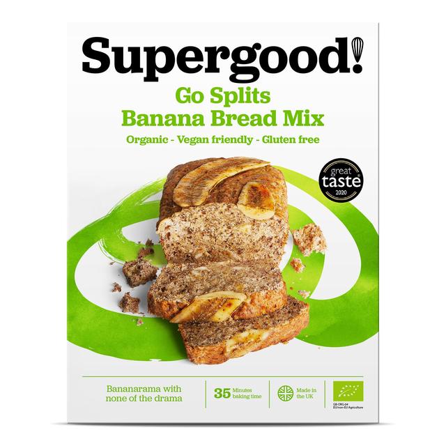 Supergood Gluten Free Go Splits Banana Bread Mix