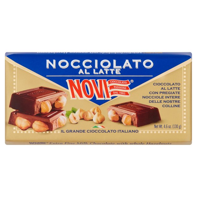 Novi Nocciolato Fine Milk with Whole Hazelnuts