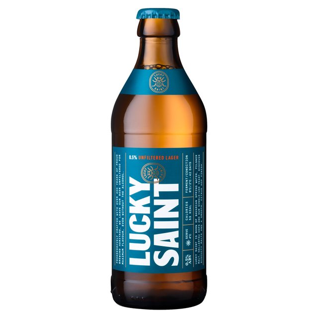 Lucky Saint Lager Alcohol Free 0.5%   330ml