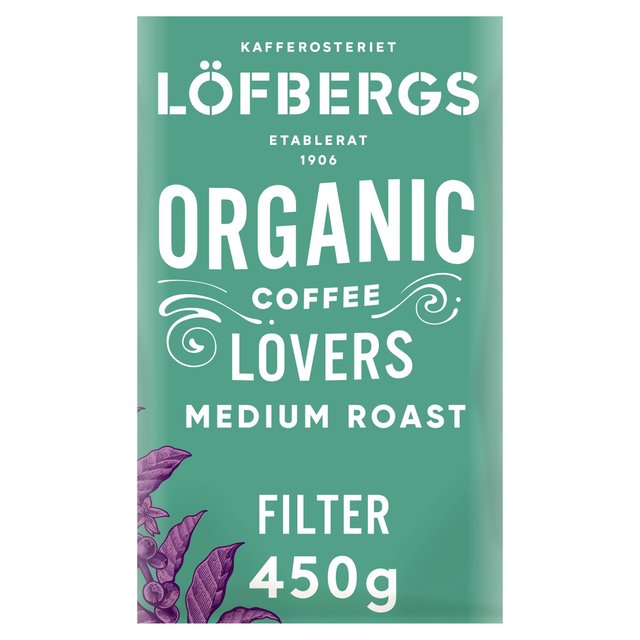 Lofbergs Coffee Lovers Organic Medium Roast Ground Coffee