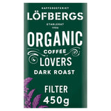 Lofbergs Coffee Lovers Organic Dark Roast Ground Coffee Tea M&S Default Title  