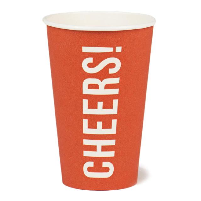 Recyclable Cheers Cup, Red Tableware & Kitchen Accessories M&S   