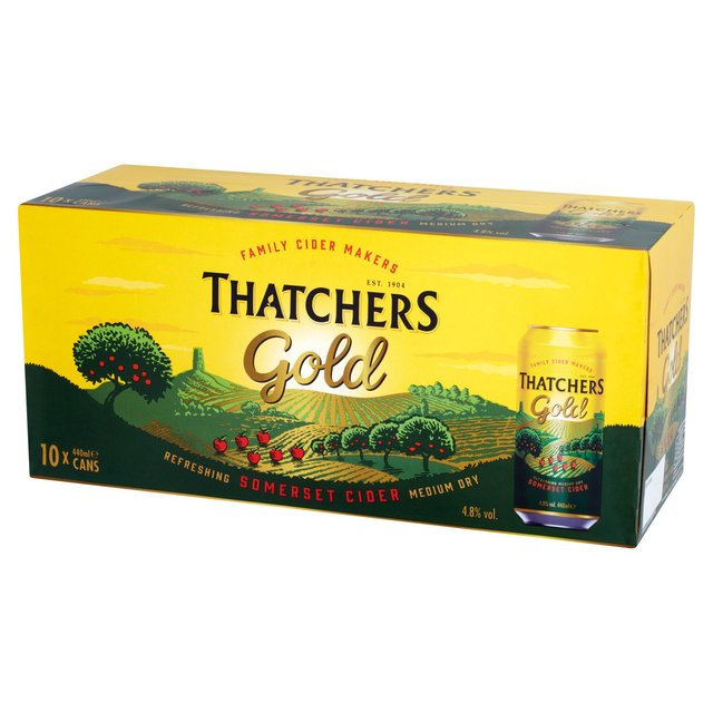 Thatchers Gold Beer & Cider M&S   