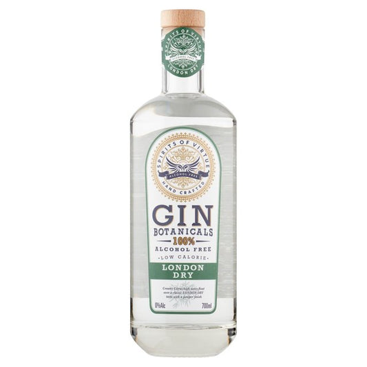 Gin Botanicals London Dry Alcohol Free Adult Soft Drinks & Mixers M&S Title  