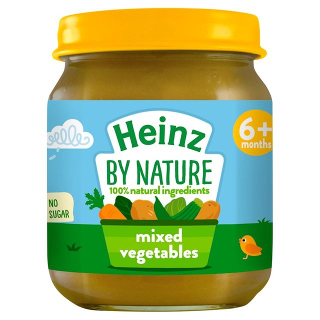 Heinz by Nature Mixed Vegetables Jar, 6 mths+ Baby Food M&S   