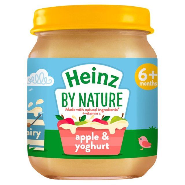 Heinz by Nature Apple & Yoghurt Jar, 6 mths+ Baby Food M&S   