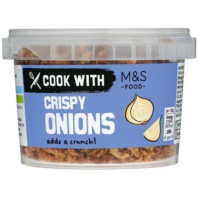 Cook With M&S Crispy Onions Food Cupboard M&S Default Title  