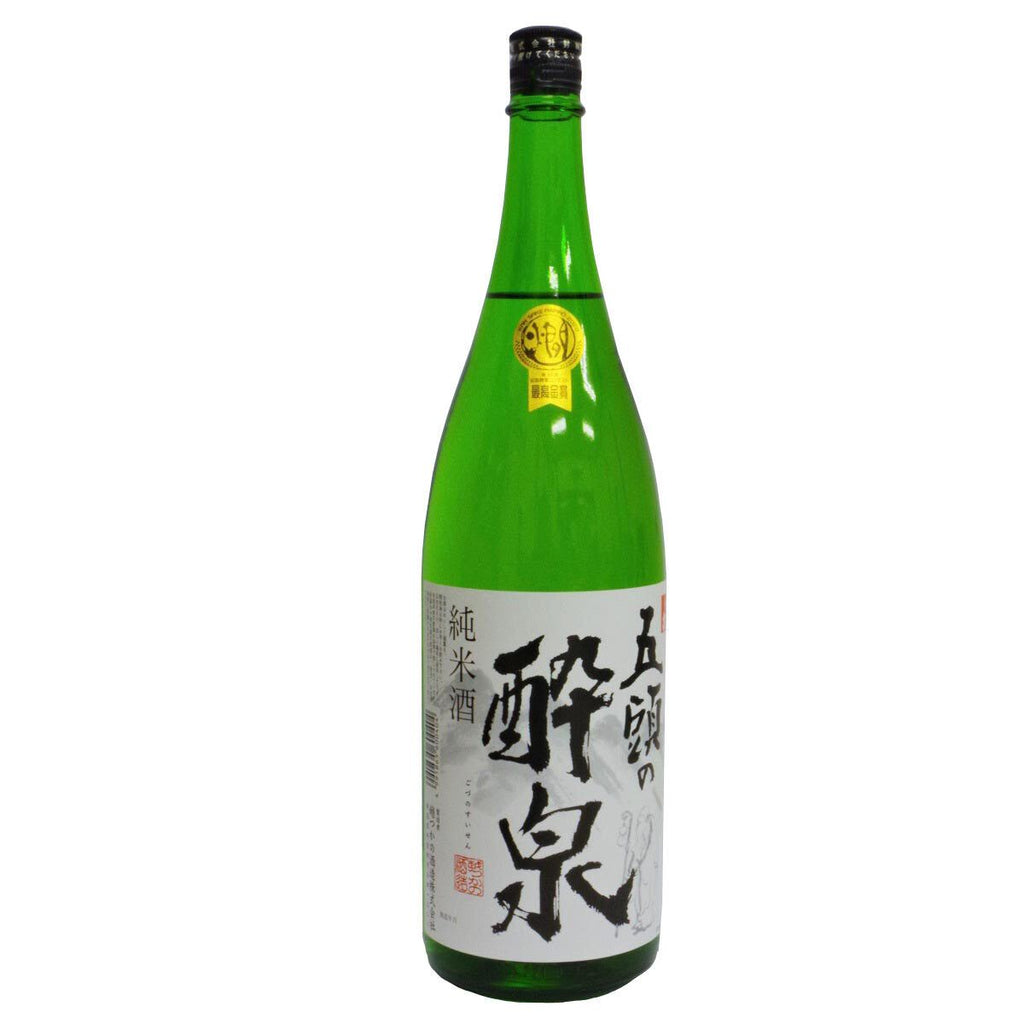 Gozu No Suisen Junmai Sake, 1.8L