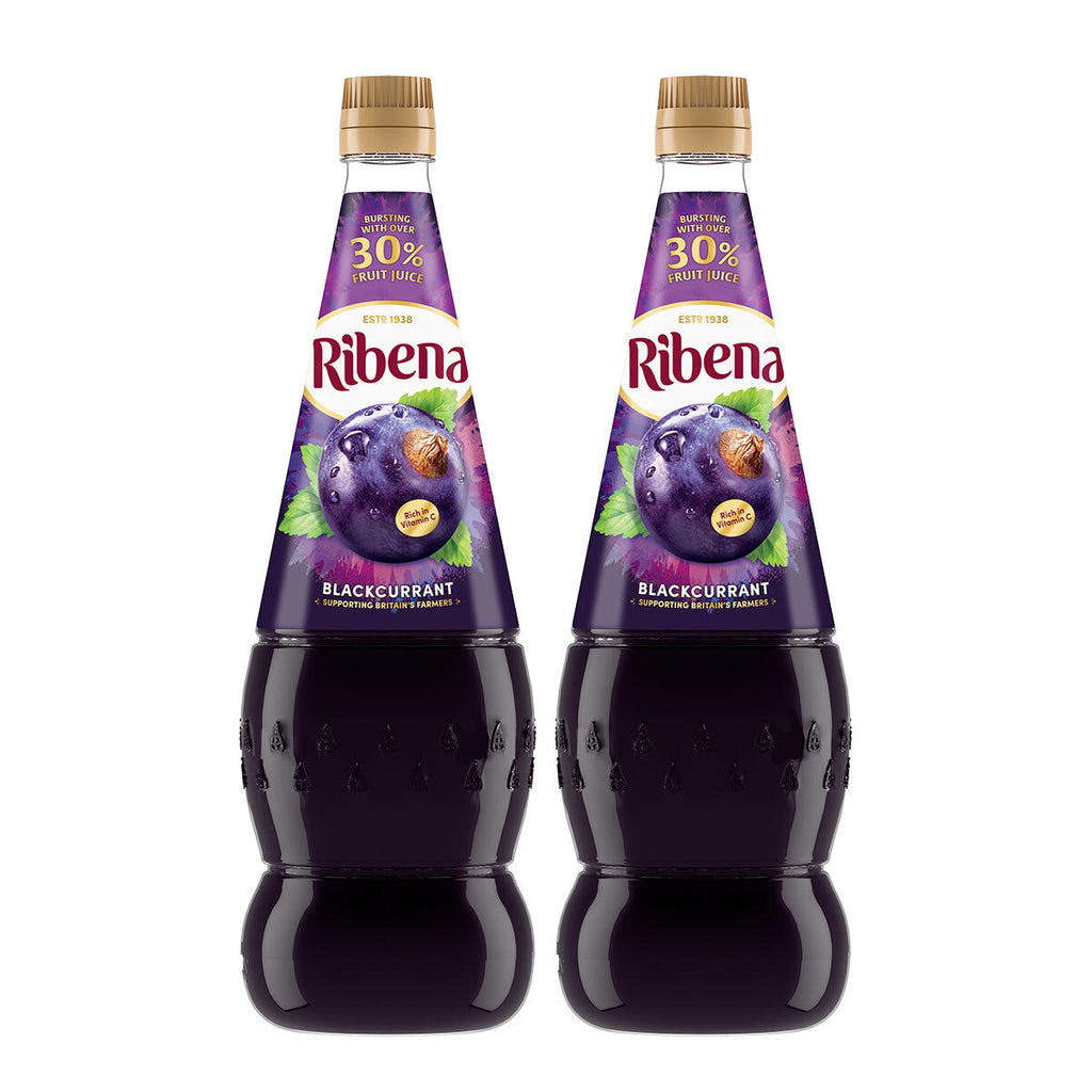 Ribena Blackcurrant Squash, 2 x 1.5L