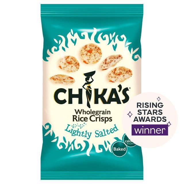 CHIKA'S Lightly Salted Rice Crisps Crisps, Nuts & Snacking Fruit M&S   