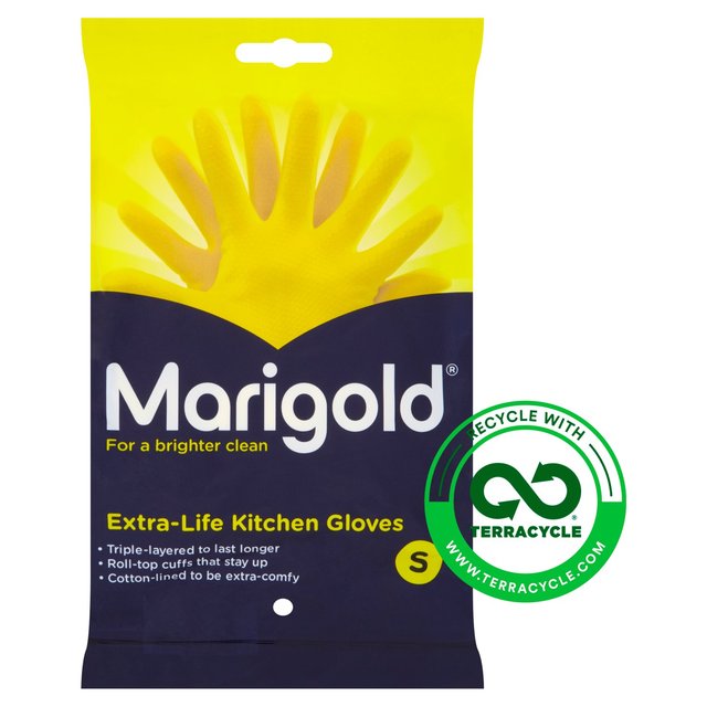 Marigold Extra Life Kitchen Gloves Small GOODS M&S   