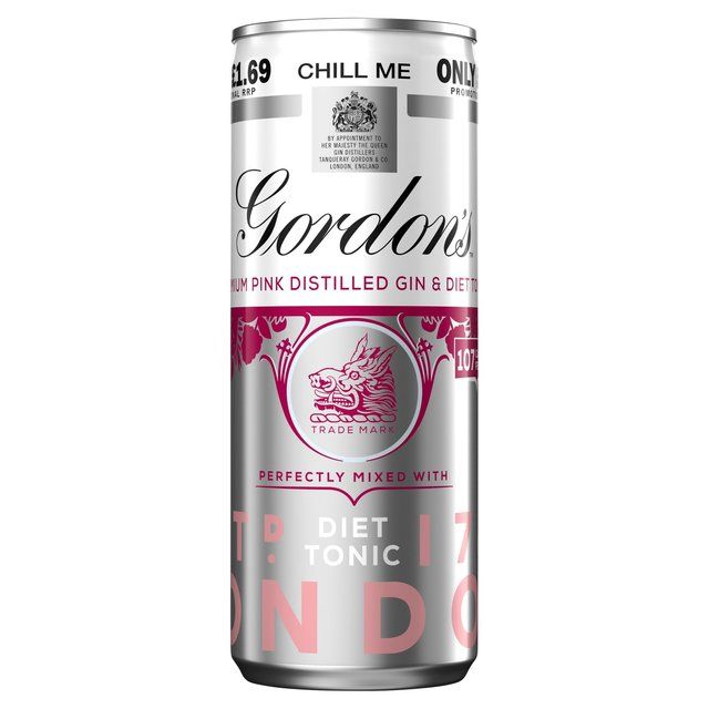 Gordon's Pink Gin & Diet Tonic