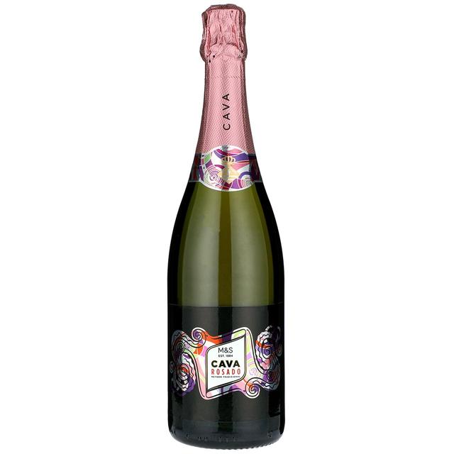 M&S Cava Rosado Brut Wine & Champagne M&S   