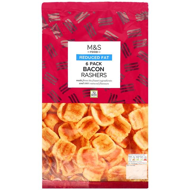 M&S Reduced Fat Bacon Rasher Crisps