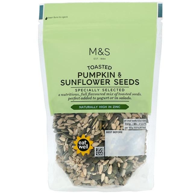 M&S Toasted Pumpkin & Sunflower Seeds Food Cupboard M&S Default Title  