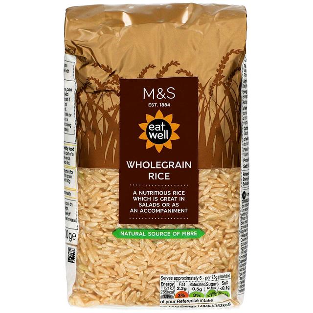 M&S Wholegrain Rice Food Cupboard M&S Default Title  