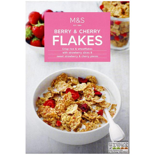 M&S Berry & Cherry Flakes Food Cupboard M&S Default Title  