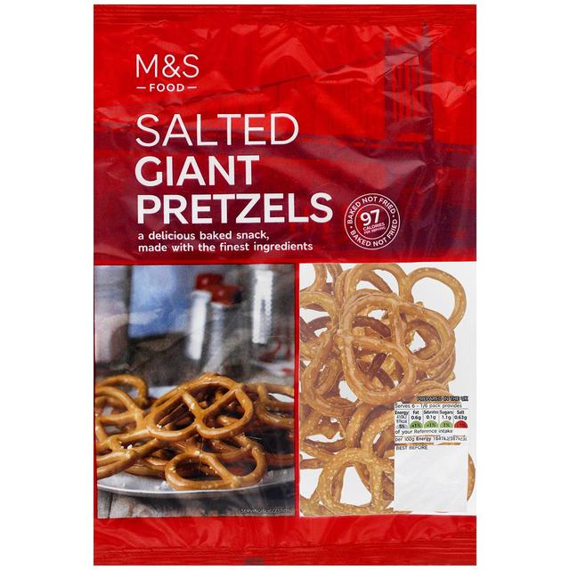 M&S Giant Salted Pretzels - McGrocer