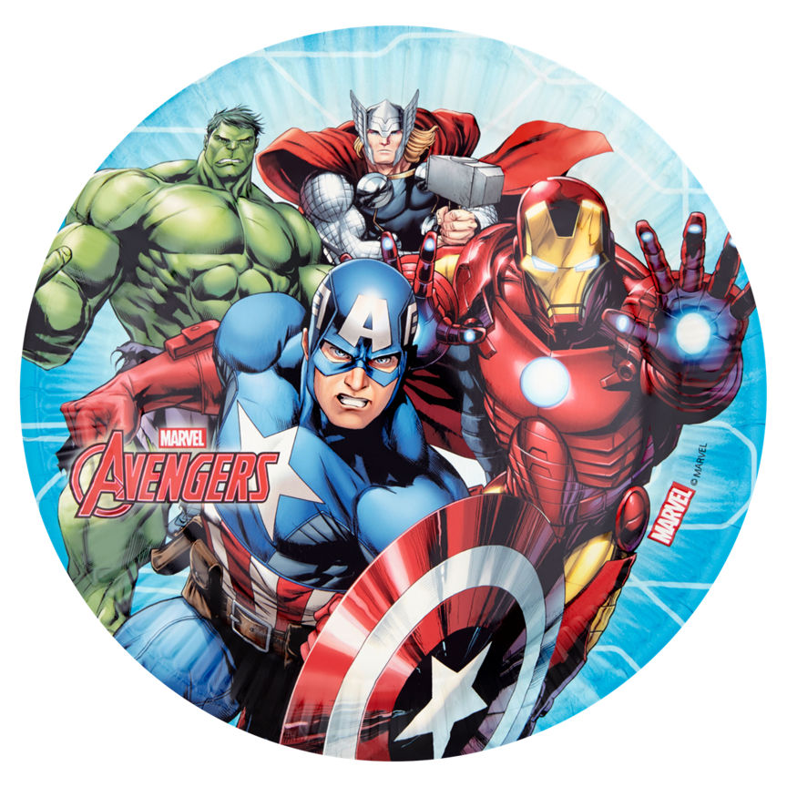 Marvel Avengers Paper Plates