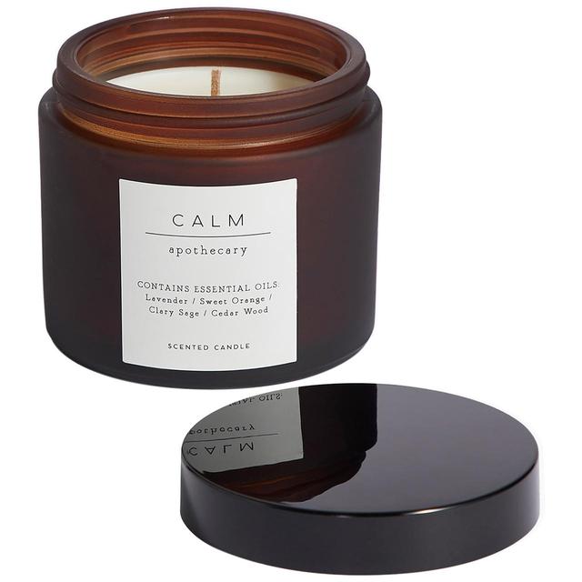 M&S Apothecary Calm Medium 1 Wick Scented Candle GOODS M&S   