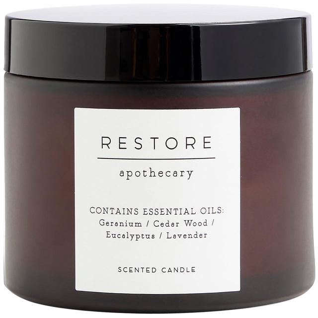 M&S Apothecary Restore Medium 1 Wick Scented Candle Perfumes, Aftershaves & Gift Sets M&S   