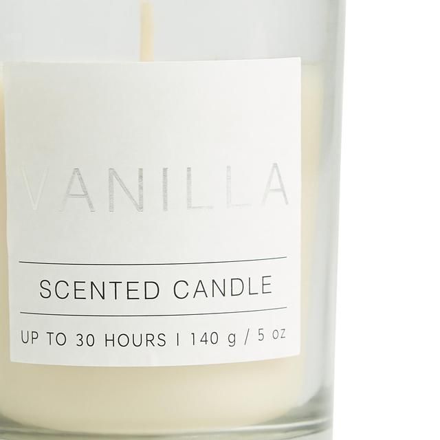 M&S Vanilla Scented Candle General Household M&S   