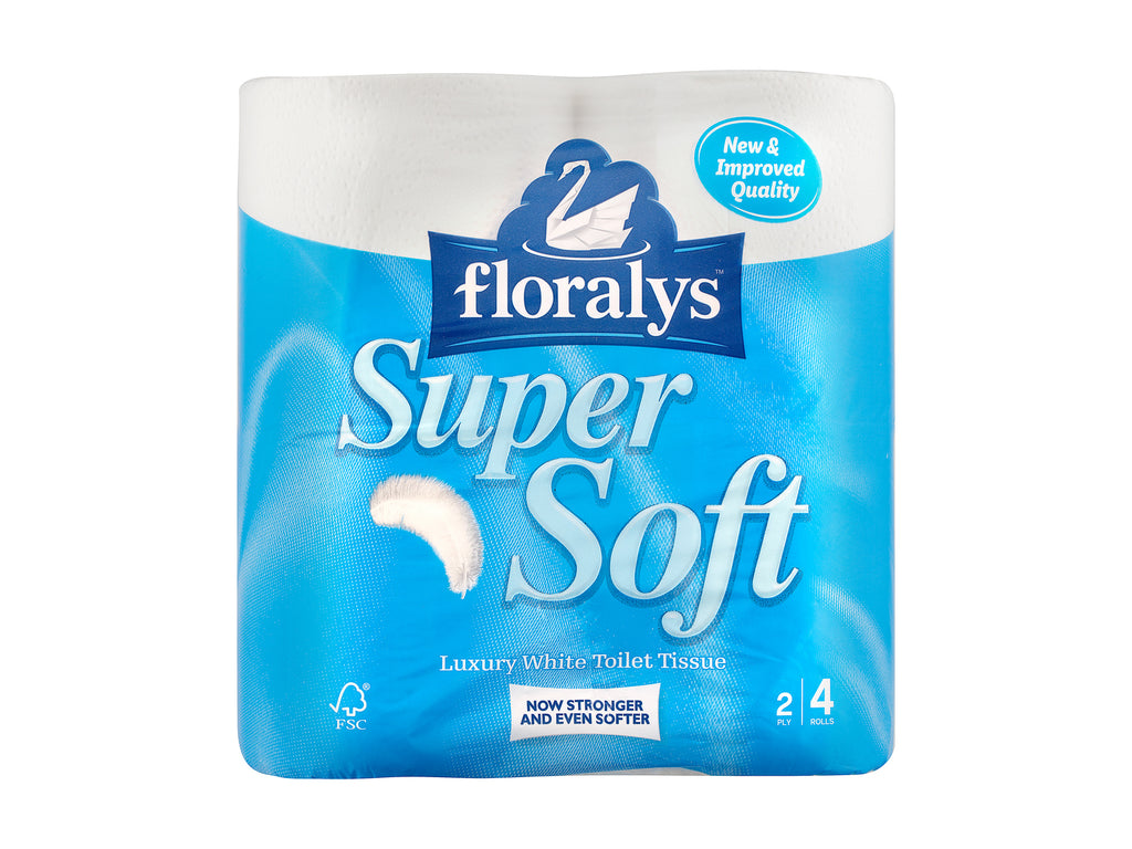 Floralys Premium White Toilet Tissue