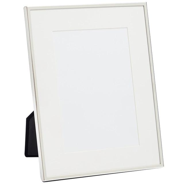 M&S Elegant Metal Photo Frame, Silver 5X7in General Household M&S   