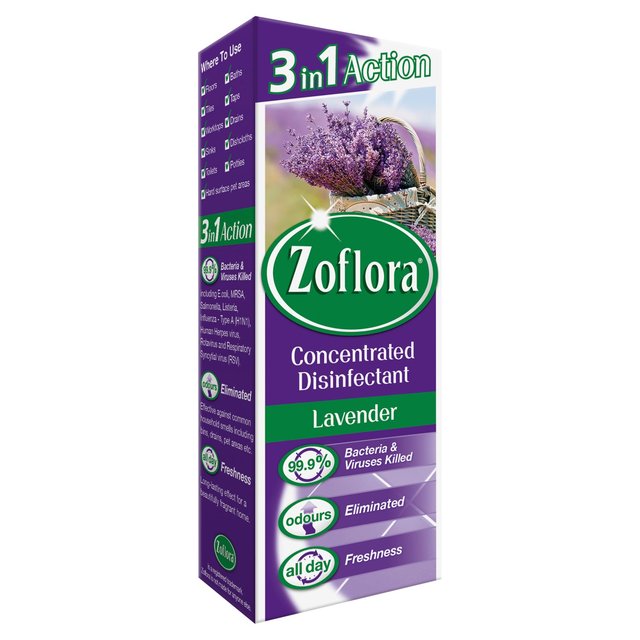 Zoflora Concentrated Disinfectant Lavender Std