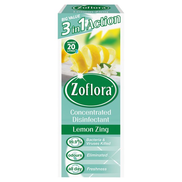 Zoflora Concentrated Disinfectant Lemon Zing Accessories & Cleaning M&S   