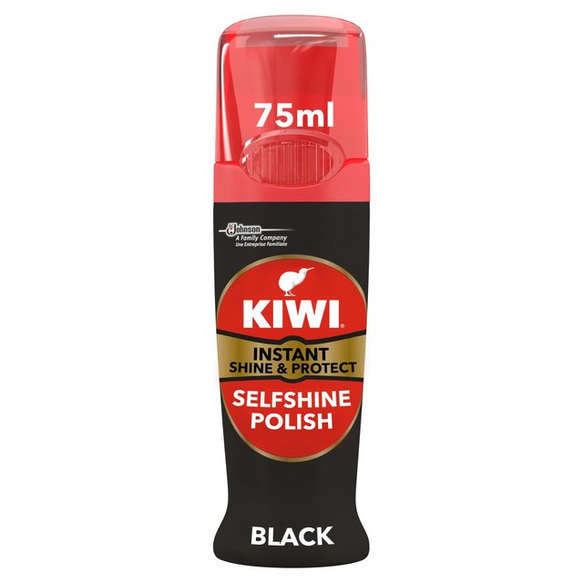 Kiwi Shoe Instant Shine & Protect Black