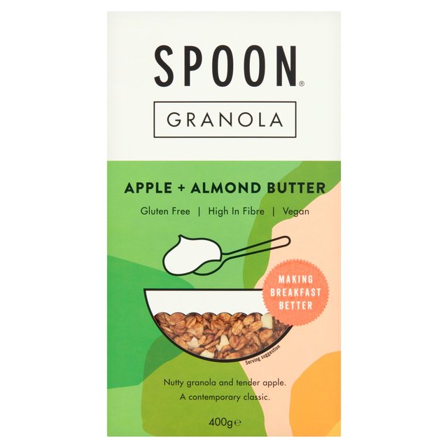 Spoon Cereals Apple + Almond Butter Granola