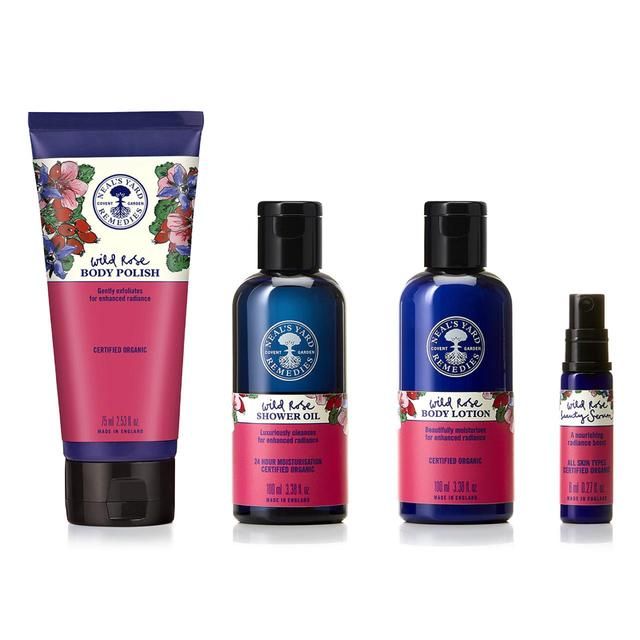 Neal's Yard Remedies Radiance Wild Rose Collection Vegetarian & Vegan M&S   