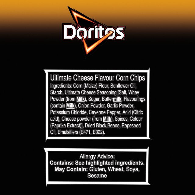 Doritos Stax Ultimate Cheese Snacks WORLD FOODS M&S   