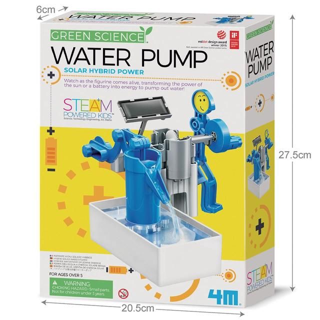 Green Science Hybrid Solar Power Water Pump Toys & Kid's Zone M&S   