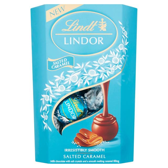 Lindt Lindor Milk Salted Caramel Chocolate Truffles