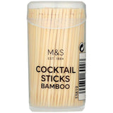 M&S Bamboo Cocktail Sticks GOODS M&S   