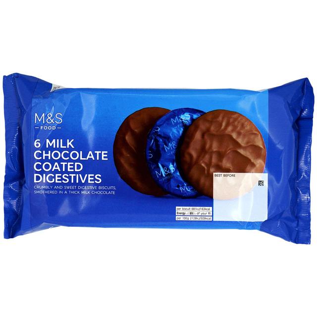 M&S Milk Chocolate Coated Digestives