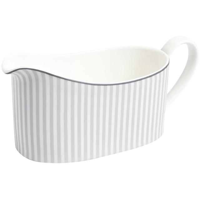 M&S Hampton Cream Fine China Gravy Boat Tableware & Kitchen Accessories M&S   