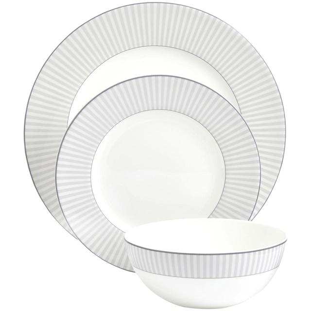 M&S Hampton Cream Fine China Dinner Set