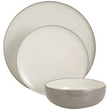 M&S Tribeca Stoneware Dinner Set, Grey Tableware & Kitchen Accessories M&S   